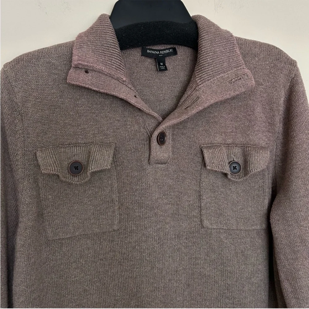 Banana Republic Men's Brown Sweater